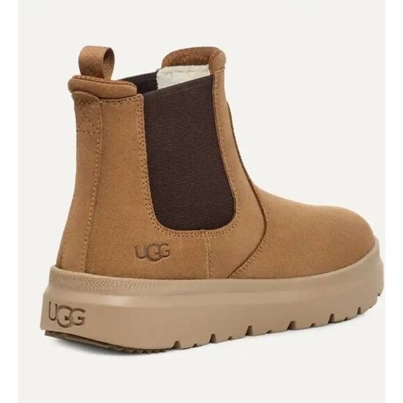 UGG Men's Burleigh Chelsea Boot, Chestnut, 11.5 Brand new with box. 100% AUTHENT - Picture 2 of 11